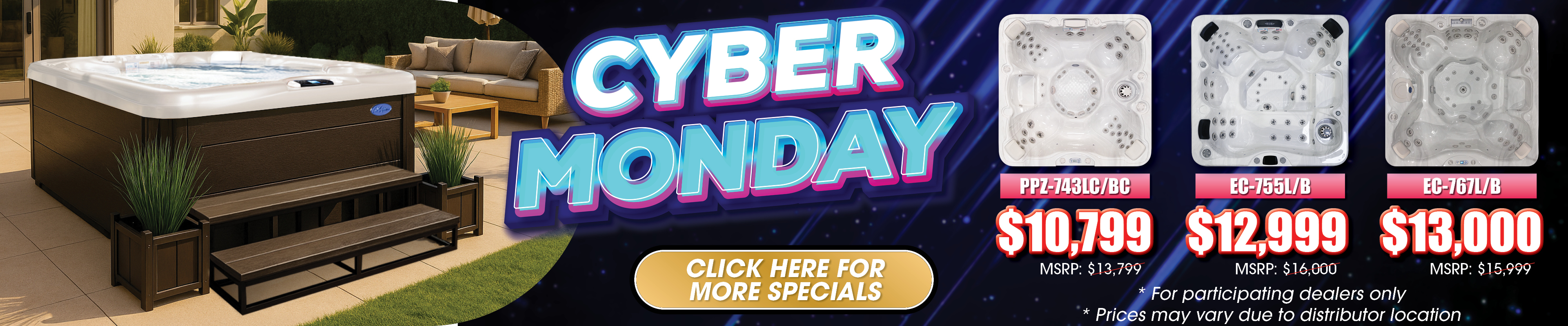 Calspas hot tub being used in a family setting - Olathe