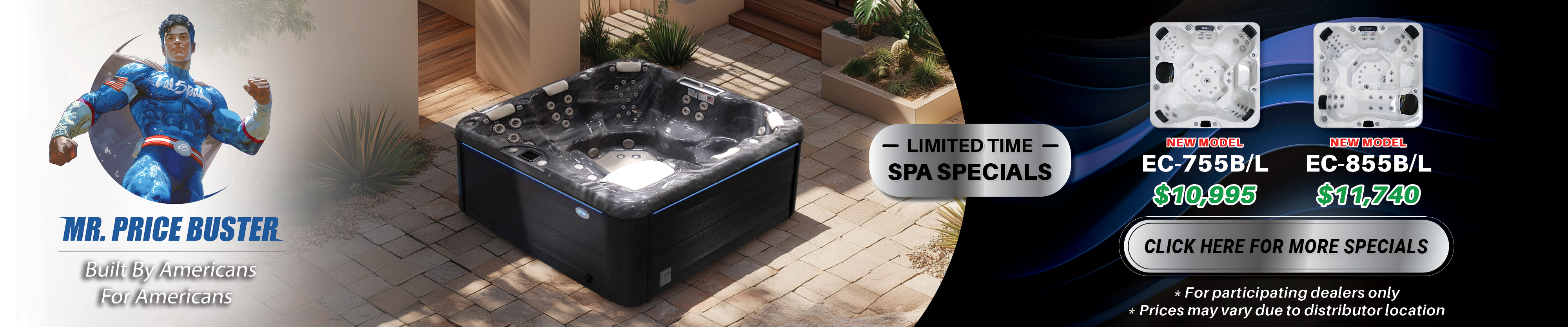 Calspas hot tub being used in a family setting - Olathe